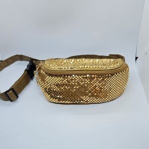 Vintage Y&S Gold Mesh Fanny Pack